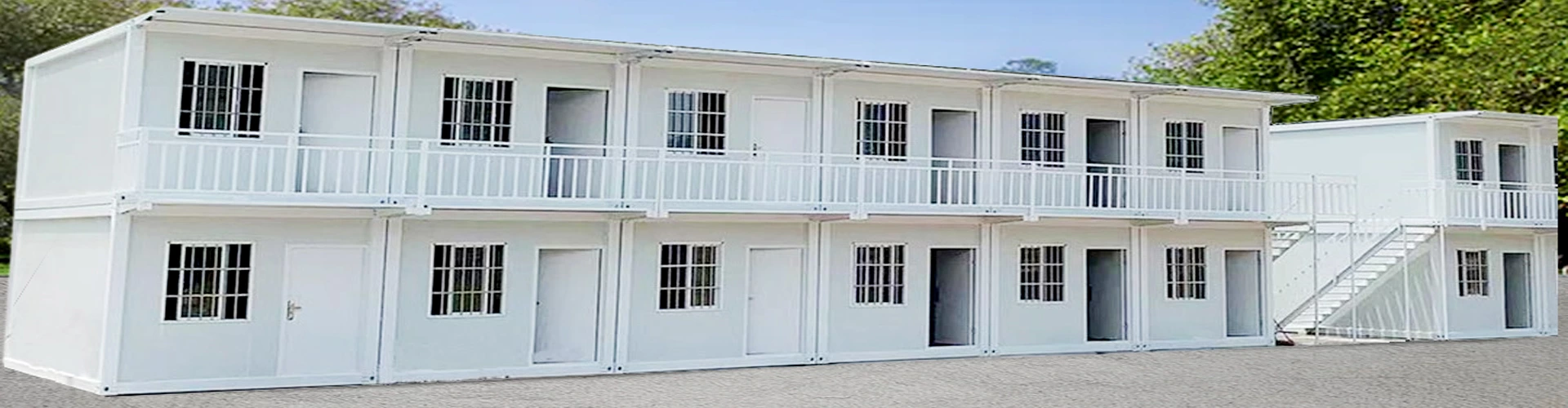 Detachable container house